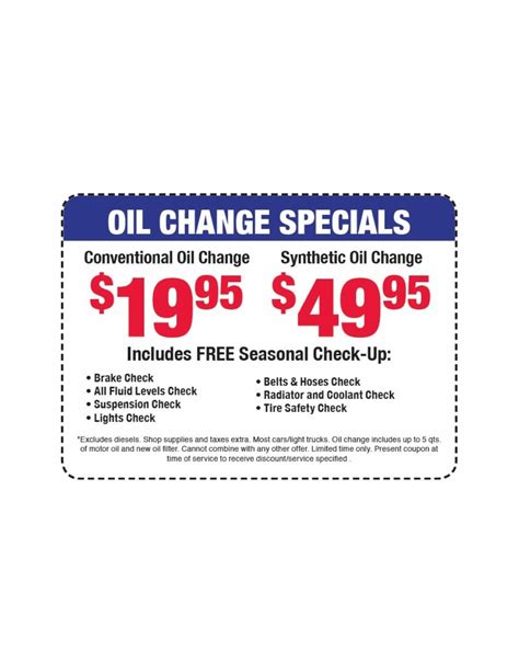 oil change coupons daytona beach